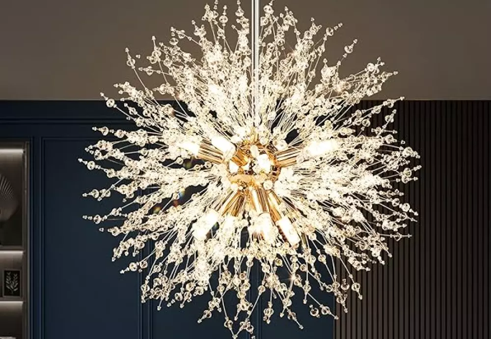 white globe chandelier